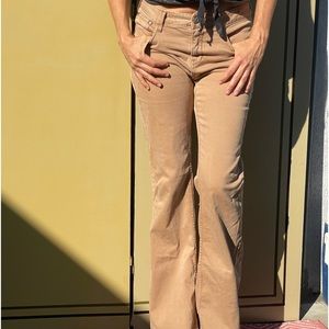 Okra Free People flare jeans.